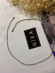 İki renkli burgu kolye