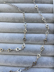 Minik kalp detaylı kolye seti