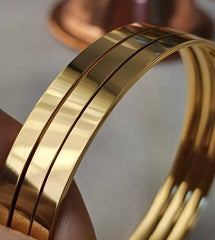 Üçlü kalın Ajda bilezik