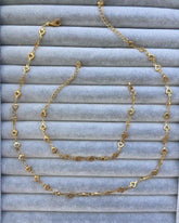 Minik kalp detaylı kolye seti