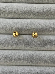 Gold top küpe
