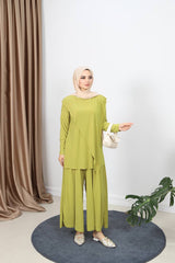 İkili sendy pantolonlu takım