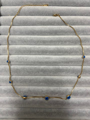 Nazar boncuklu kolye