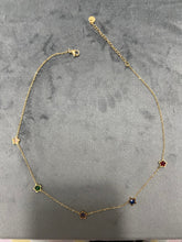 Renkli yıldızlı kolye