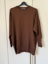 Kahverengi merserize kazak