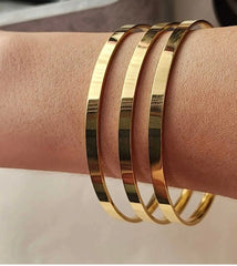 Üçlü kalın Ajda bilezik