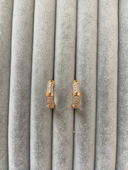 Halka tasarımı küpe