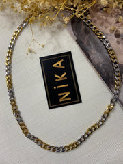 İki renkli kalın zincir