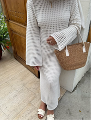 Özel tasarım kemerli elbise