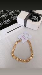 Motif desenli bileklik