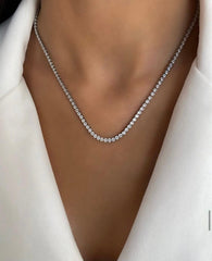 Zirkon taş su yolu kolye