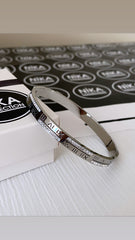 Silver renk roma rakamlı kelepçe