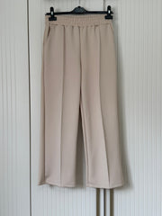 Krem renk Skuba pantolon