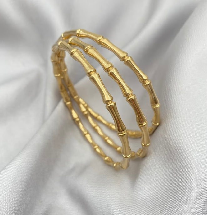 Üçlü bilezik bambu