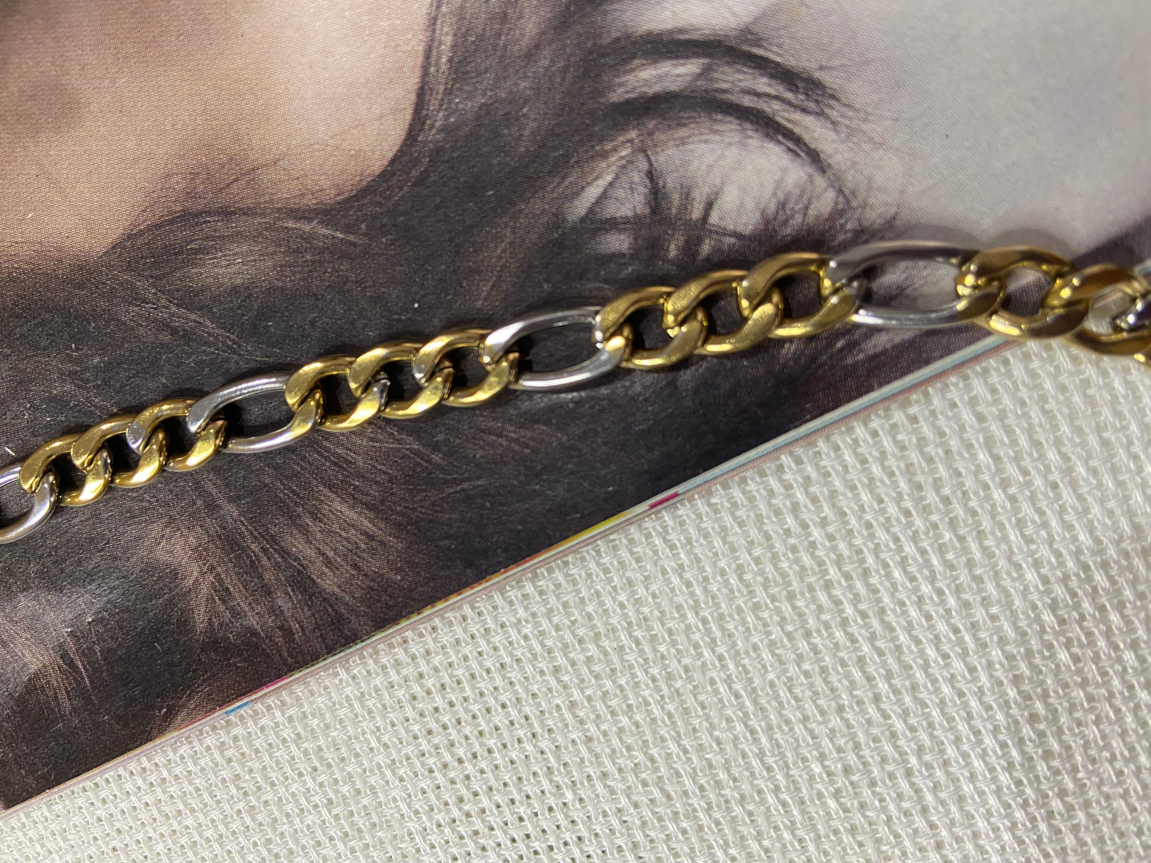 İki renkli kalın zincir