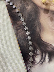 Motifli kolye silver