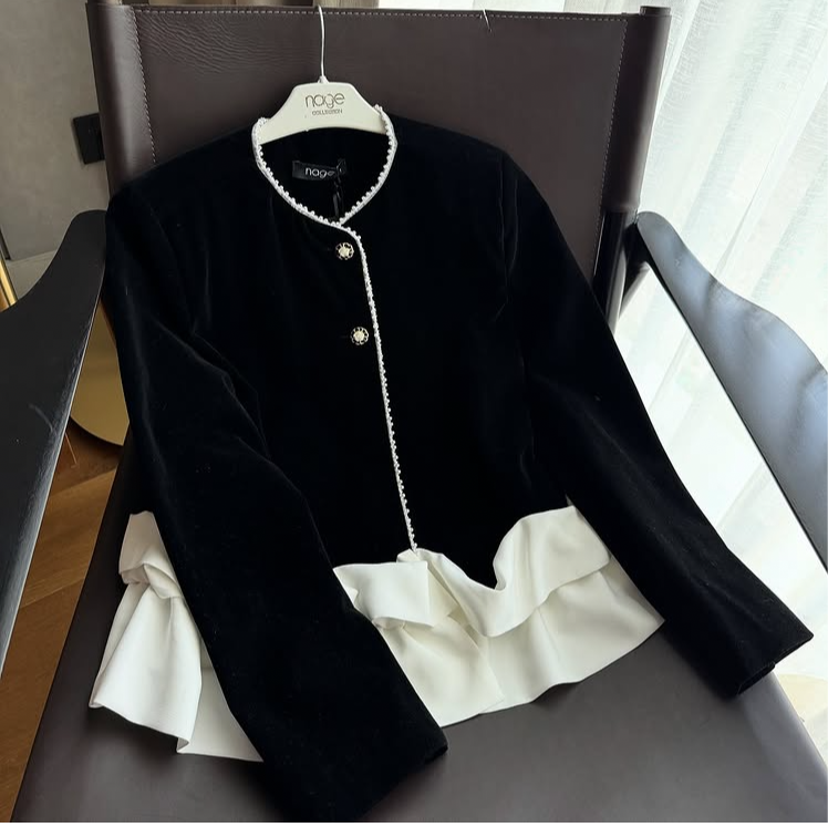 Özel tasarım kadife ceket