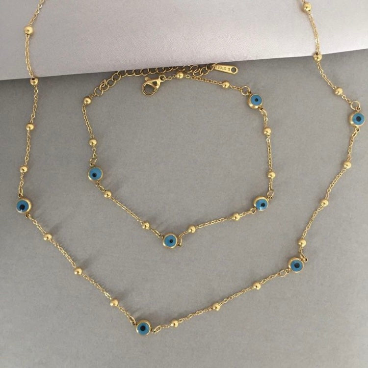 Nazar boncuklu kolye seti