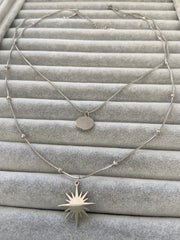 İkili sallantılı kolye