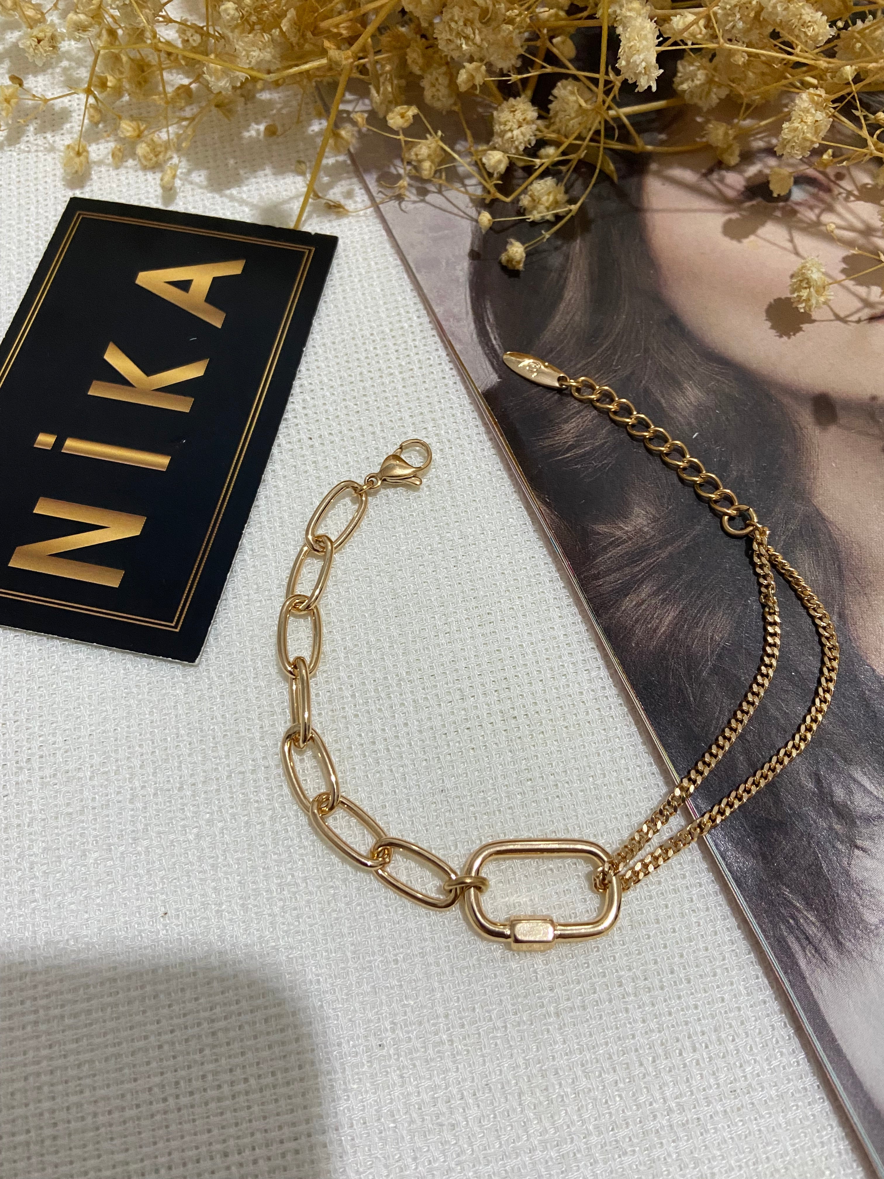 Rose içi boş bileklik