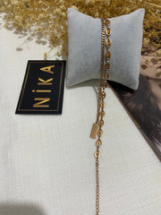 Şık rose renk bileklik