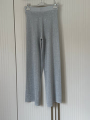 Taşlı merserize pantolon