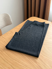 Taşlı merserize pantolon