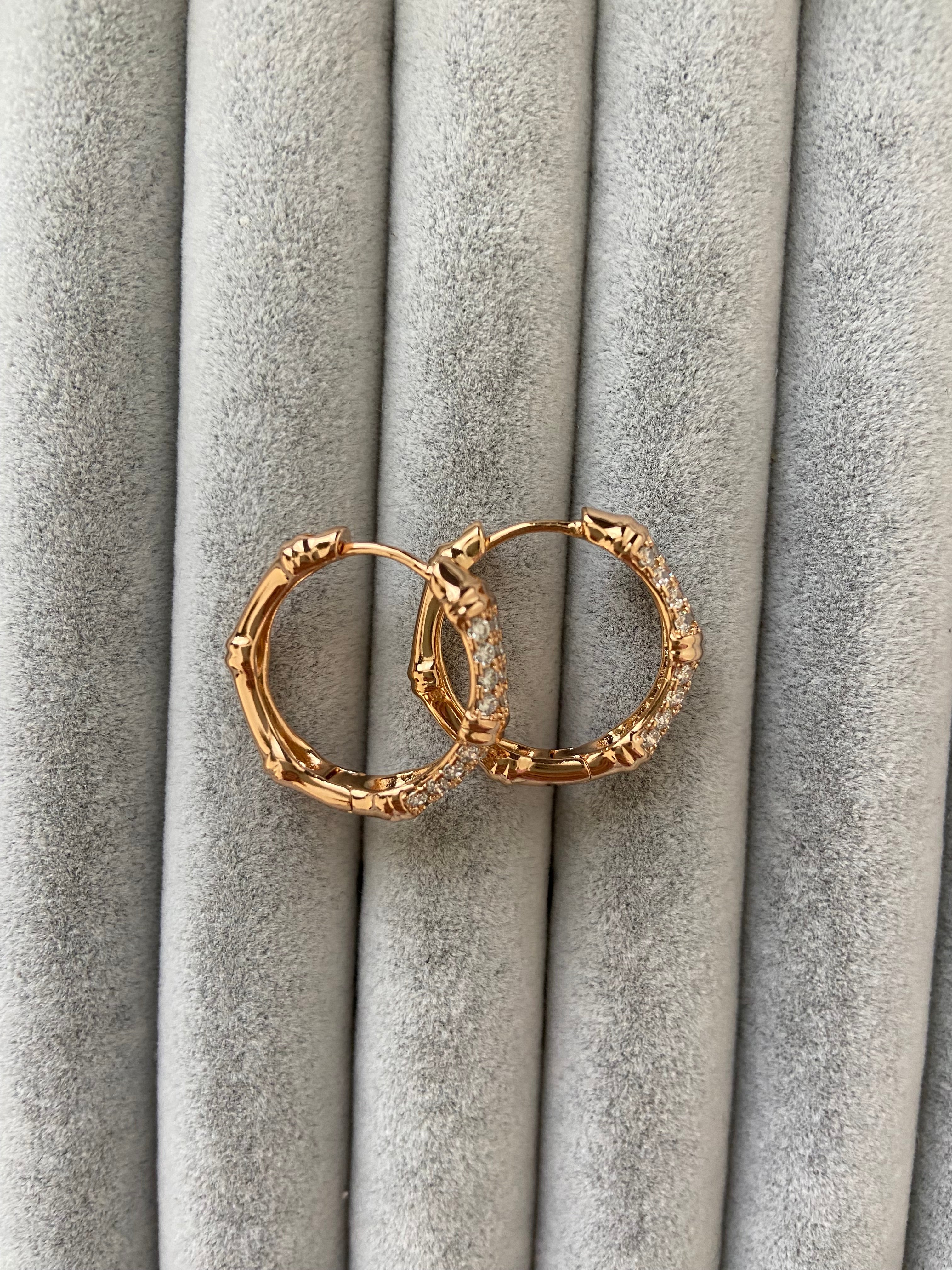 Halka tasarımı küpe