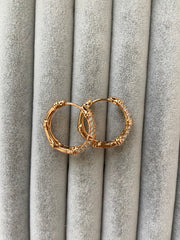 Halka tasarımı küpe