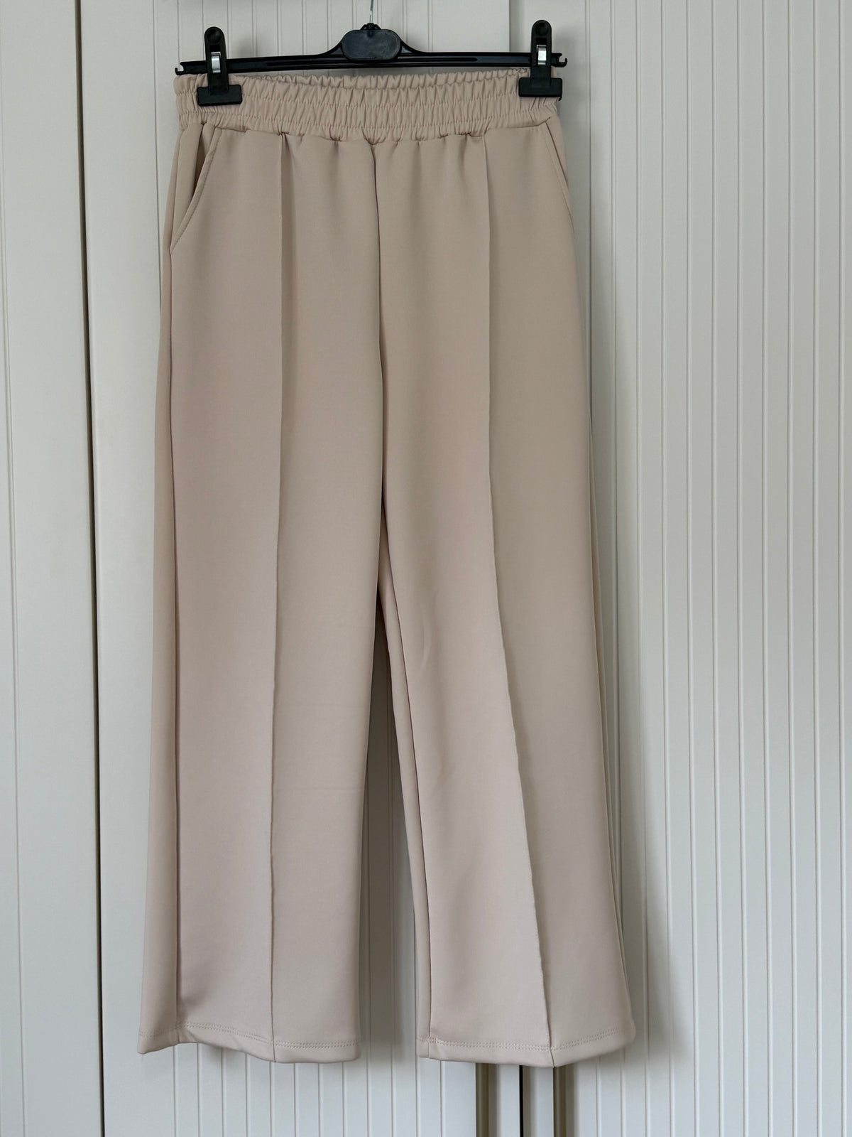 Krem renk Skuba pantolon