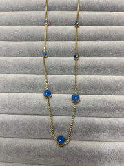 Nazar boncuklu kolye