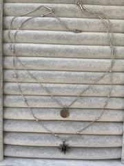 İkili sallantılı kolye