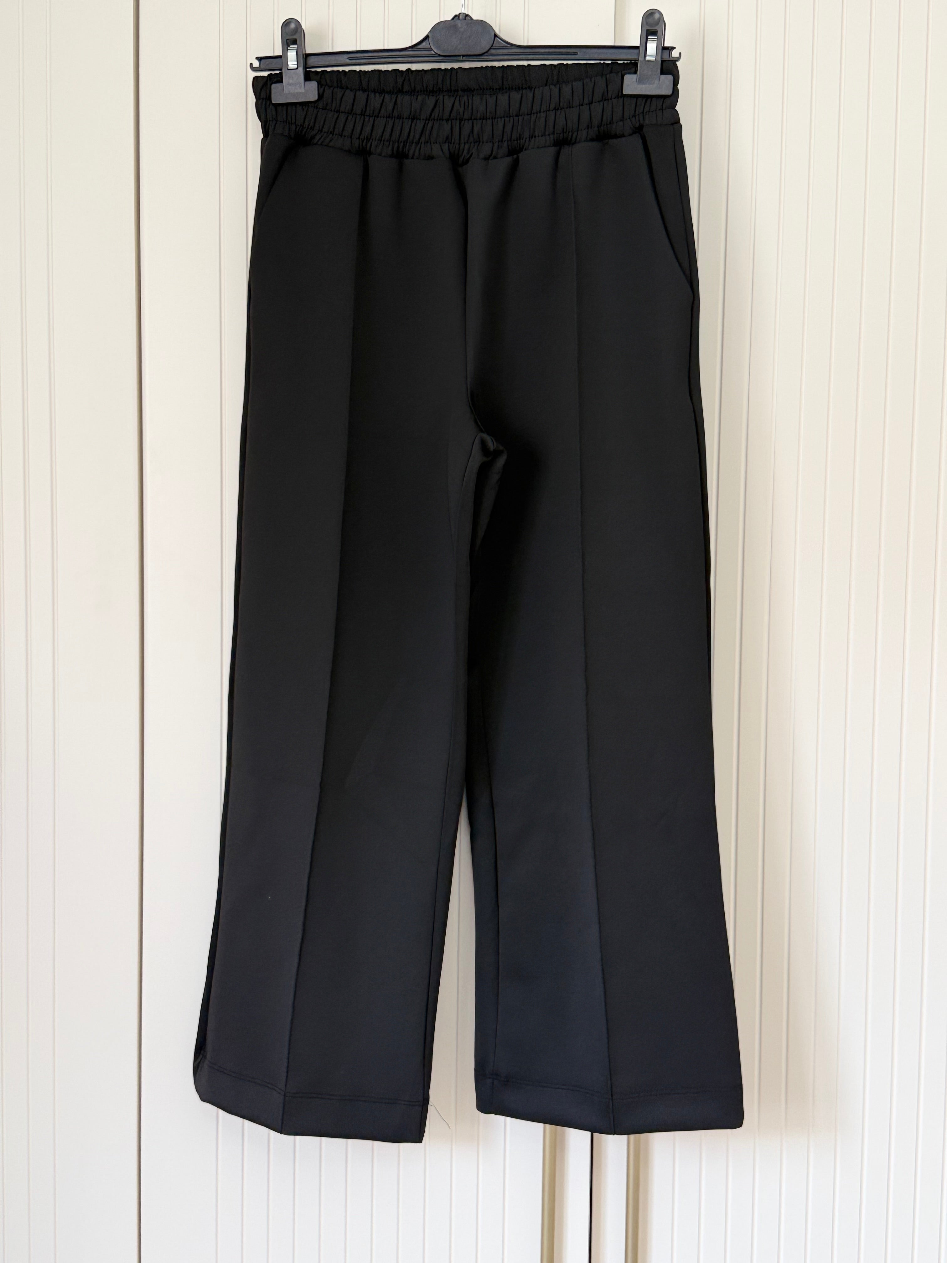 Siyah Skuba pantolon