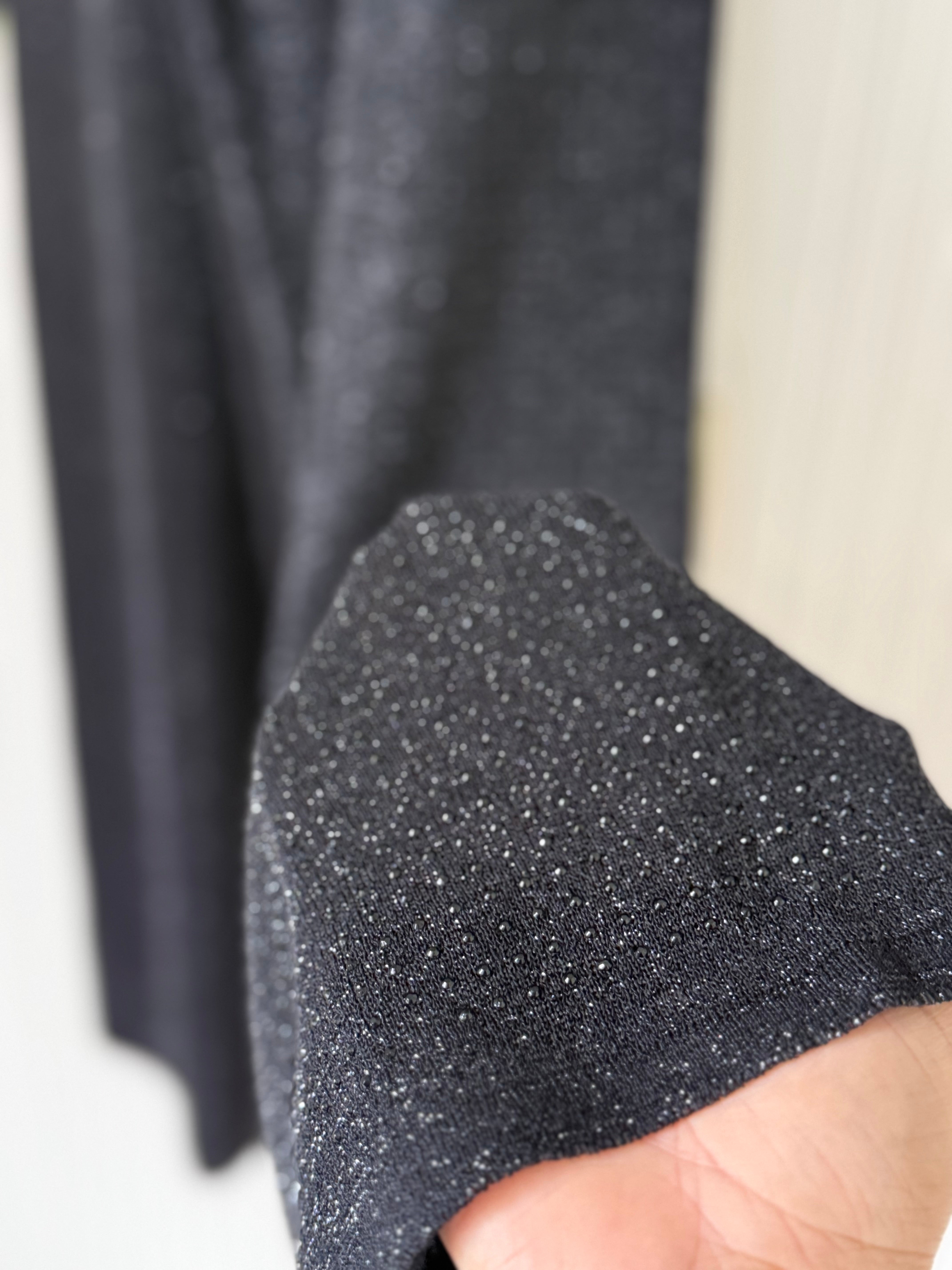 Taşlı merserize pantolon