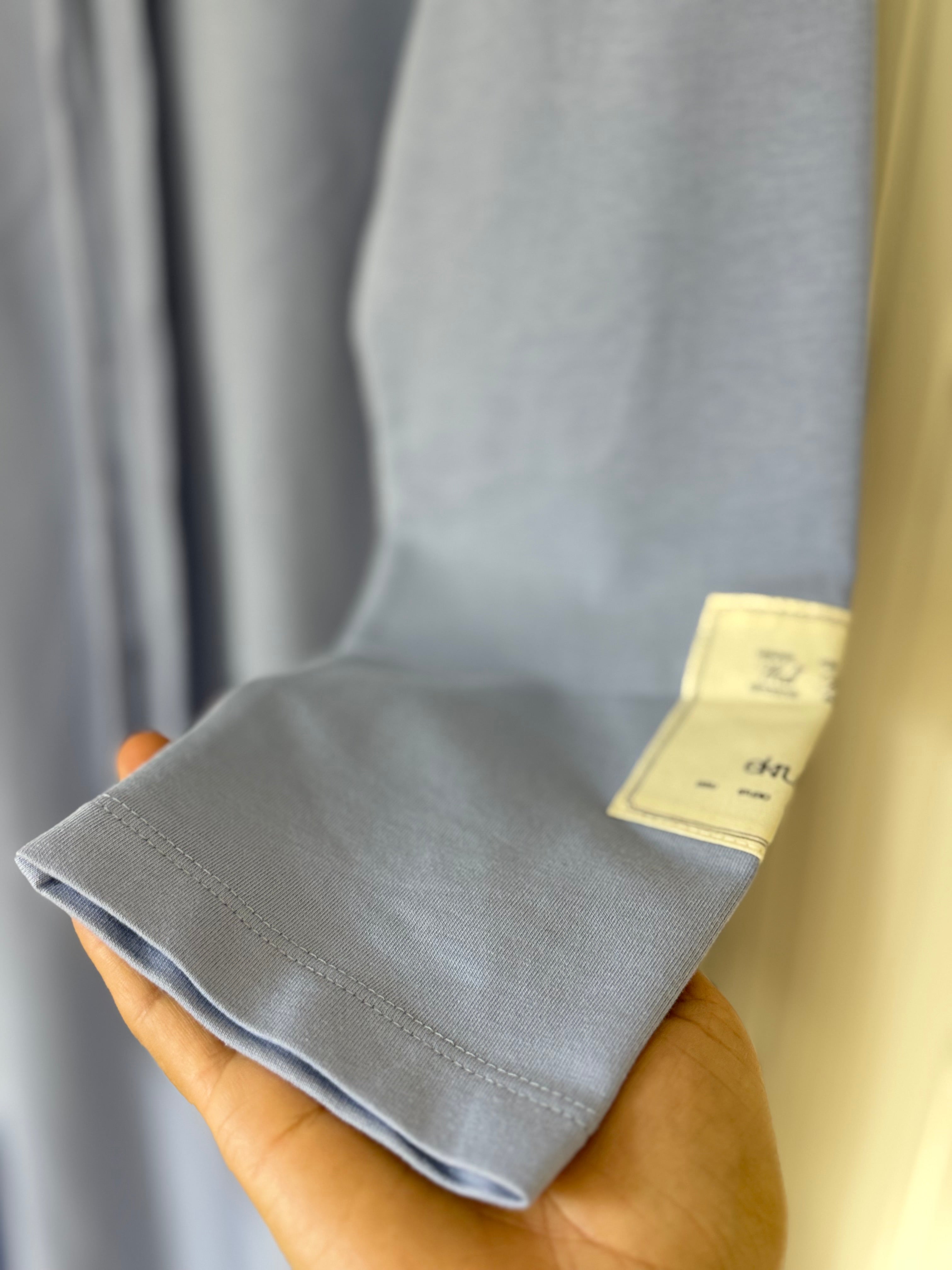 Bebe mavisi tam boy elbise