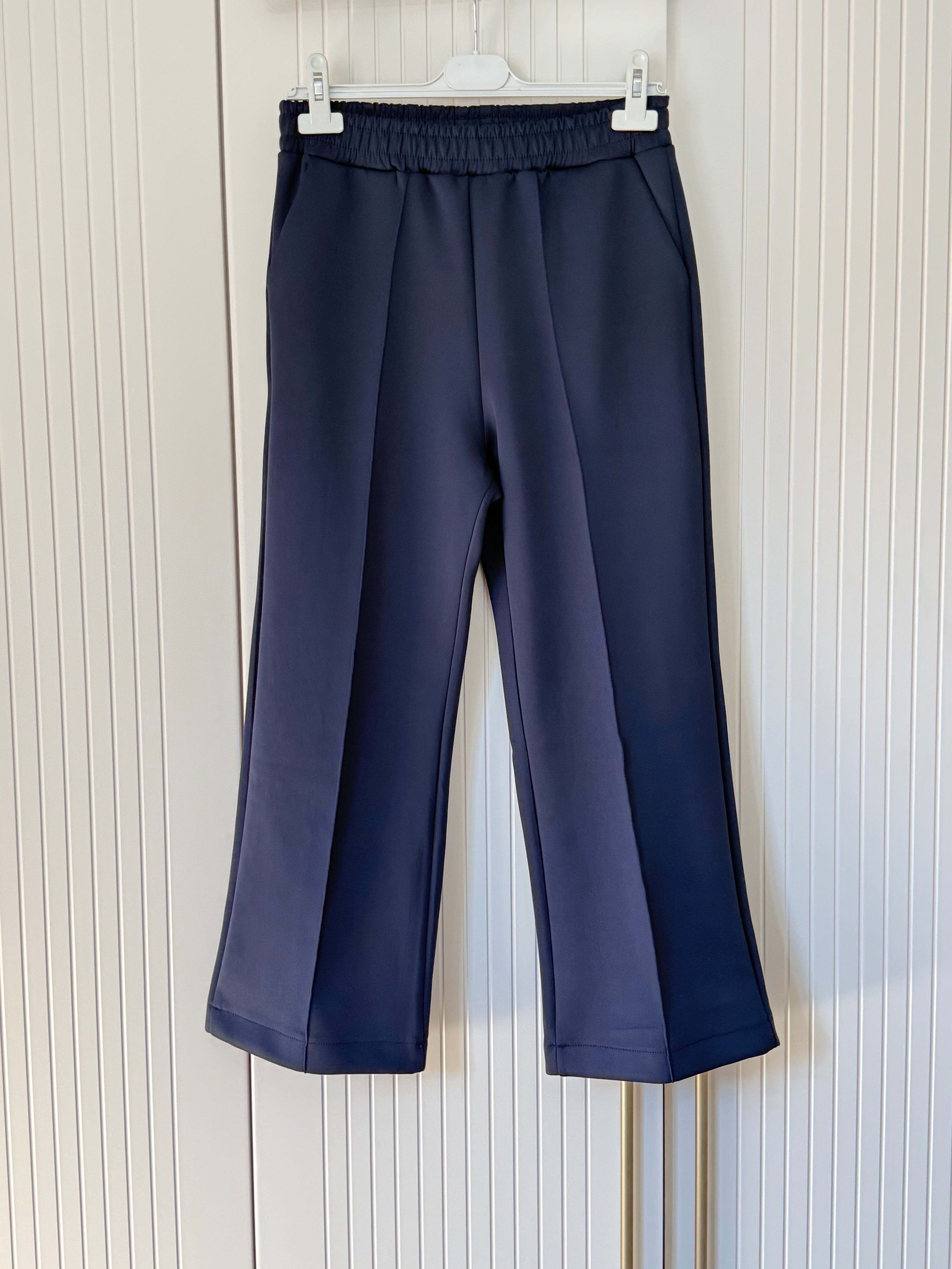 Lacivert skuba pantolon