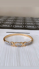 Rose renk taş geçişli kelepçe ( özel seri )