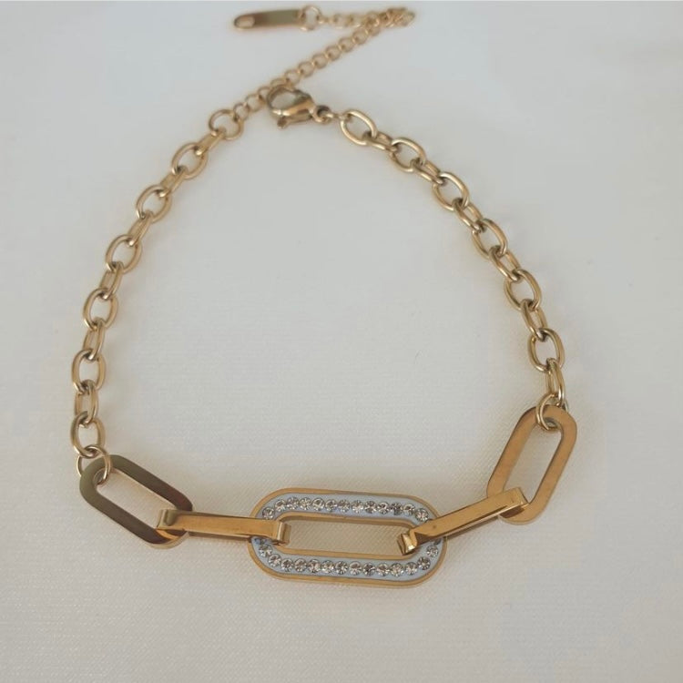 Rose renk üçlü Halkalı bileklik