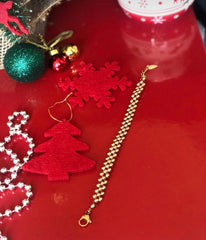 Sıralı topcuklu bileklik