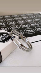 T model silver kelepçe