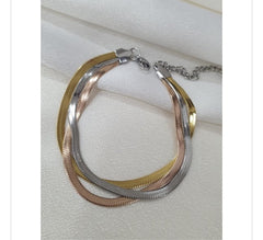 Üç renkli italyan bileklik